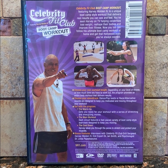 Exercise DVD-Celebrity Fit Club Boot Camp Workout - Picture 4 of 4
